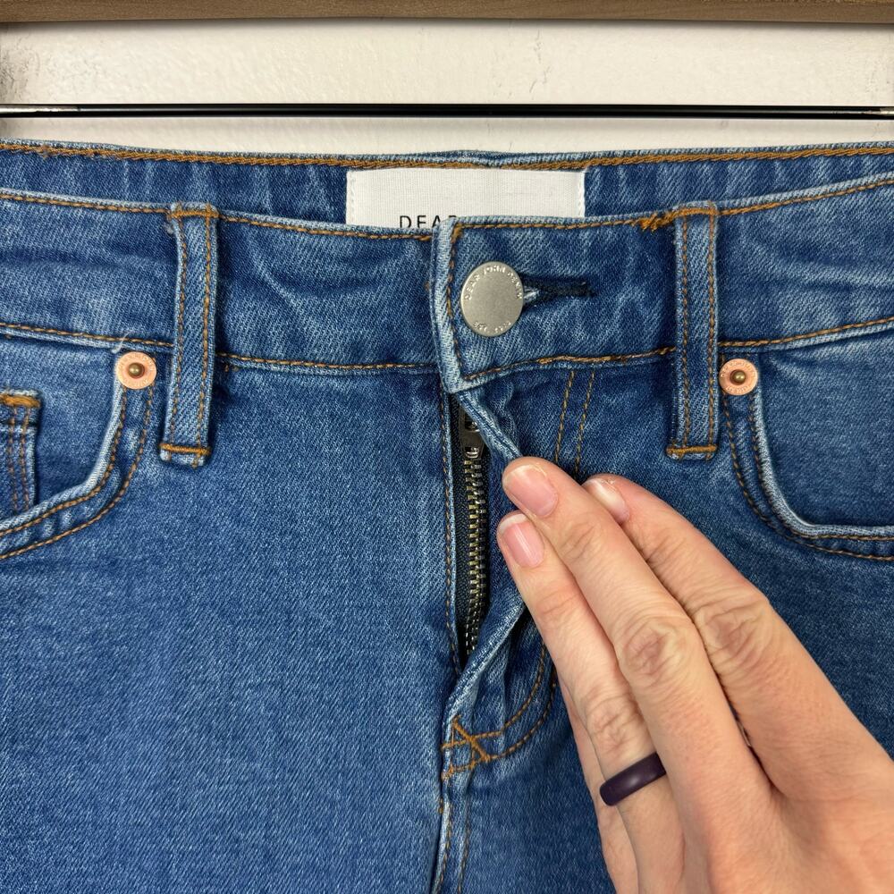 Dear John | Gigi High Rise Cut Off Denim Shorts - Picture 6 of 9